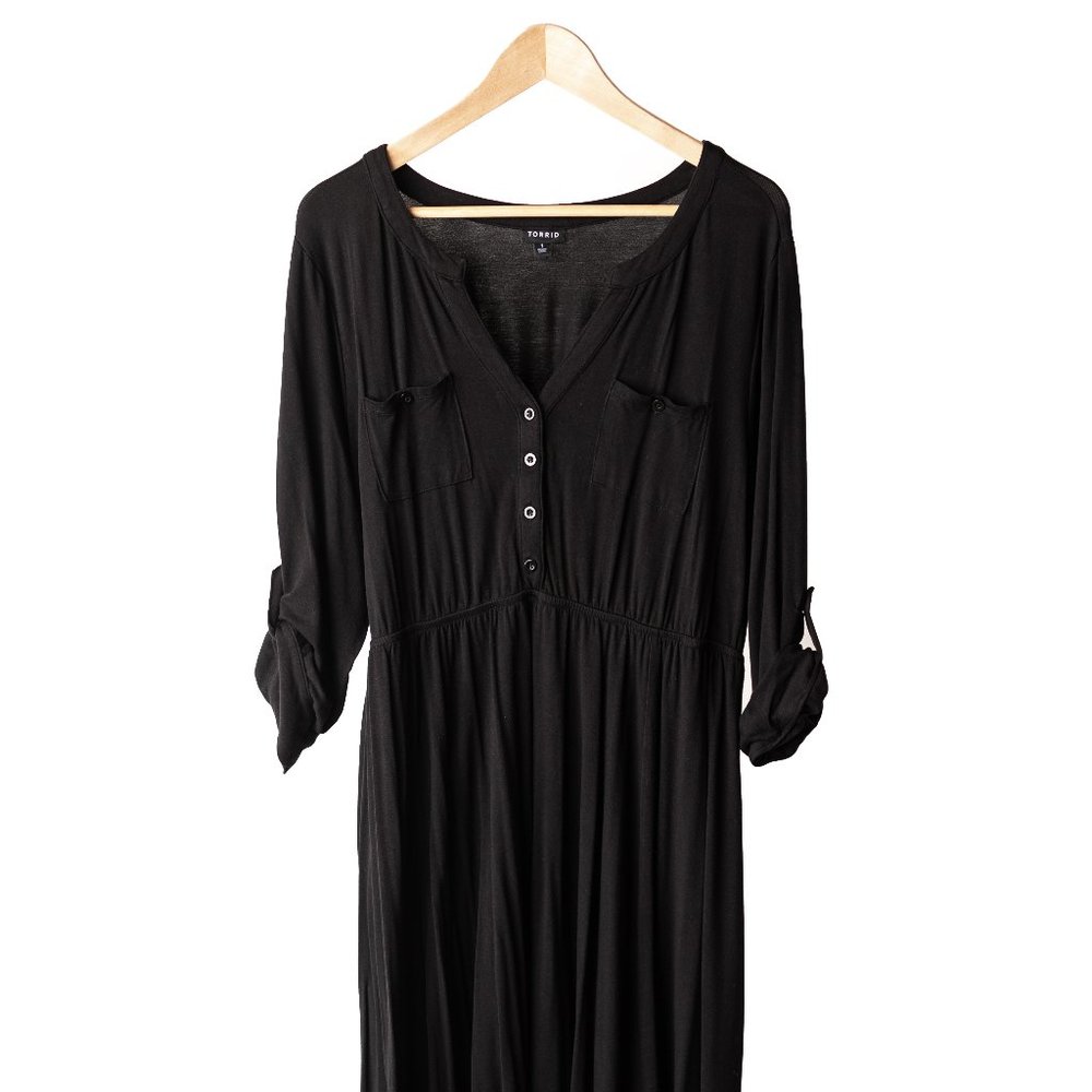 Black Torrid Dress (with pockets!) - Size 1